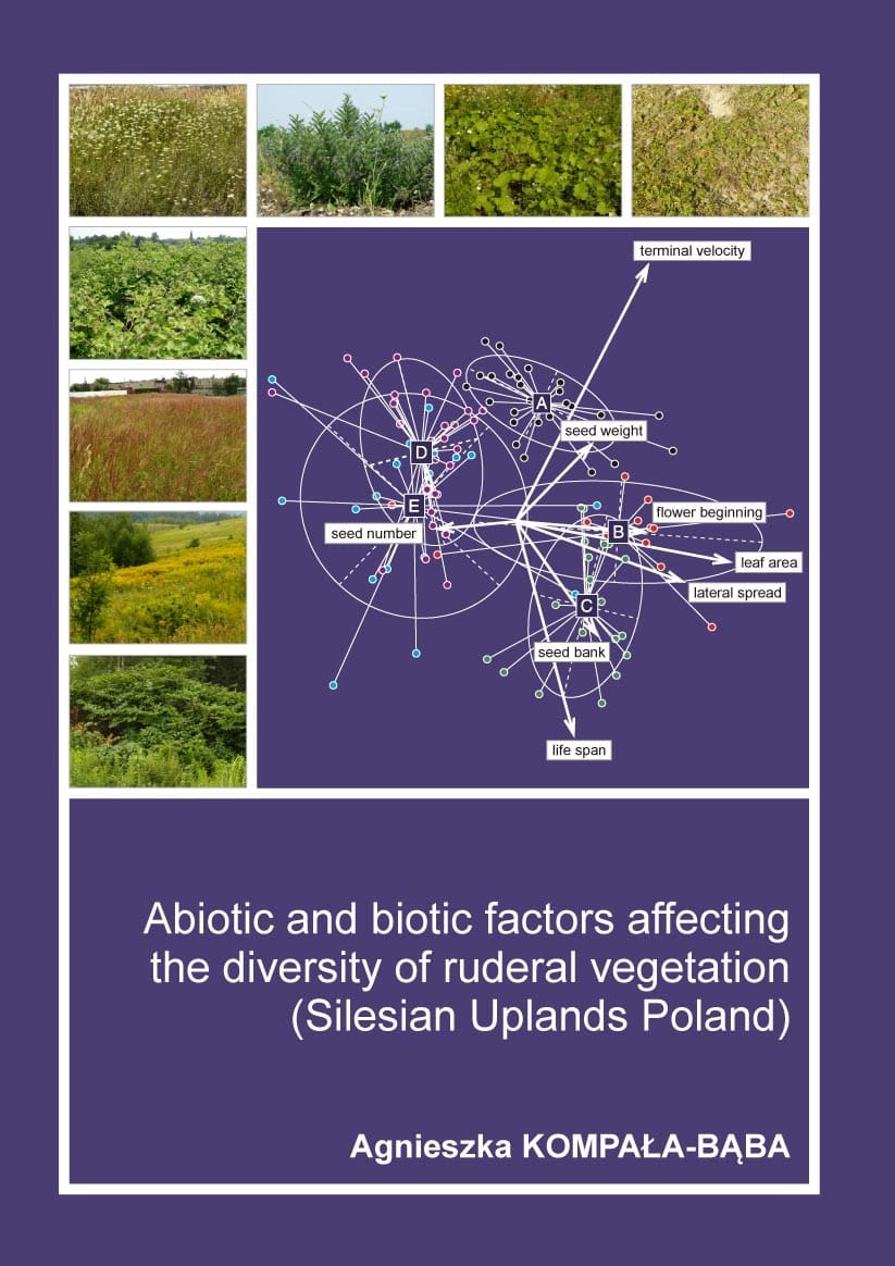 Abiotic and biotic factors affecting the diversity of ruderal vegetation (Silesian Uplands Poland)